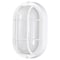 Nuvo LED Small Oval Bulk Head Fixture, White Finish with White Glass 62/1388 - alternate 5